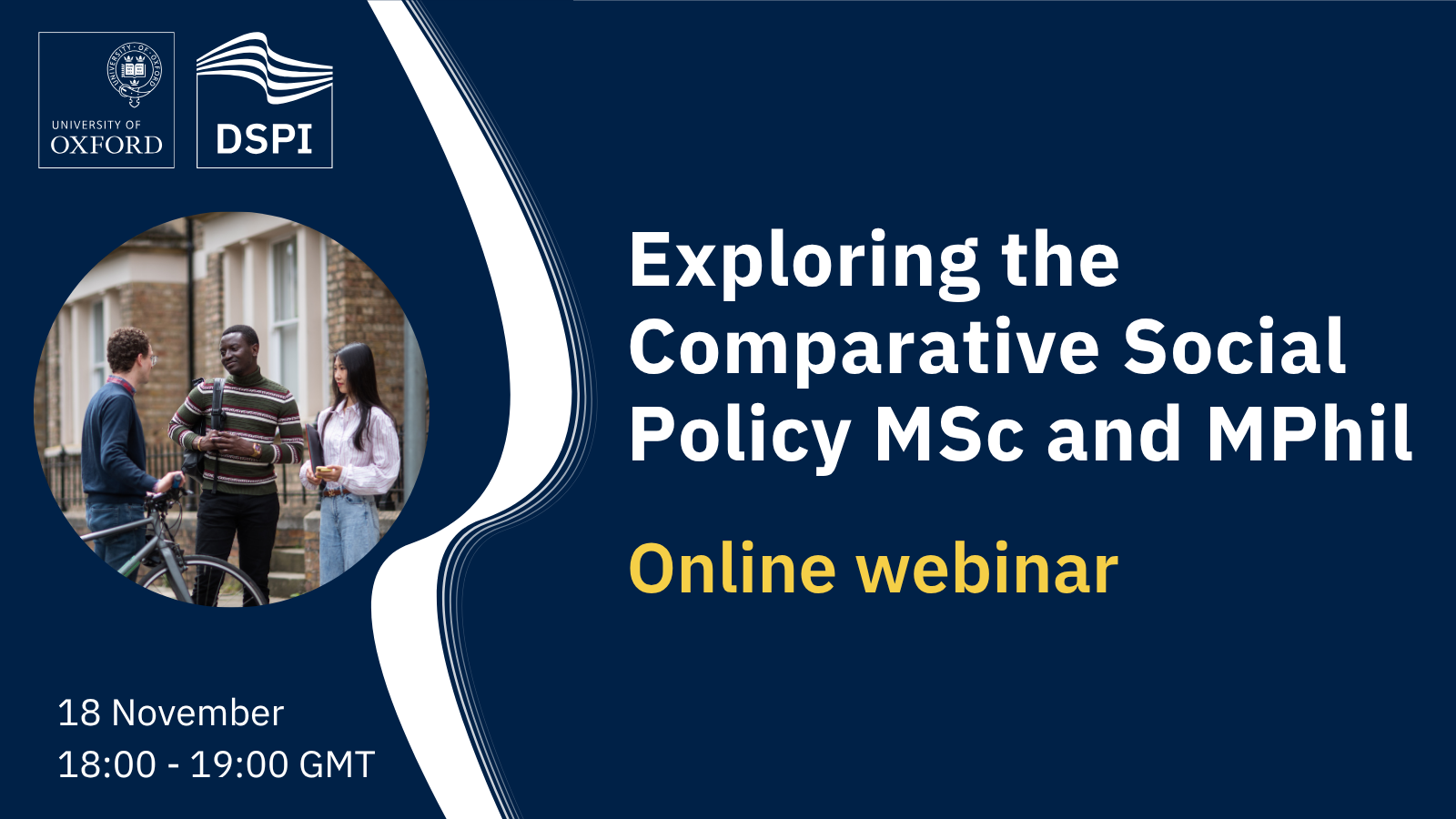 Exploring the CSP MSc and MPhil webinar slide