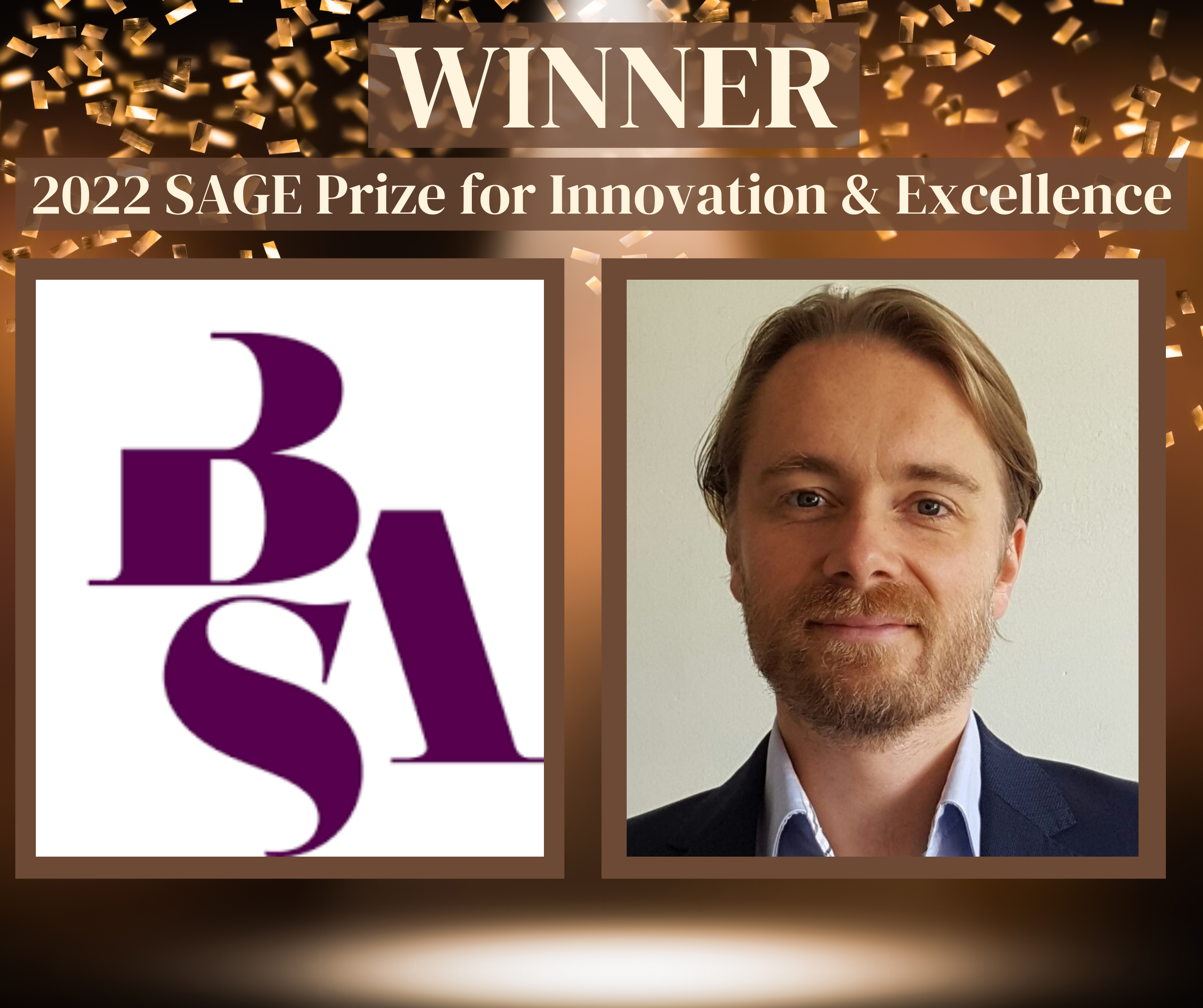 markfranshamDSPIwins2022sageprizeforinnovationexcellence
