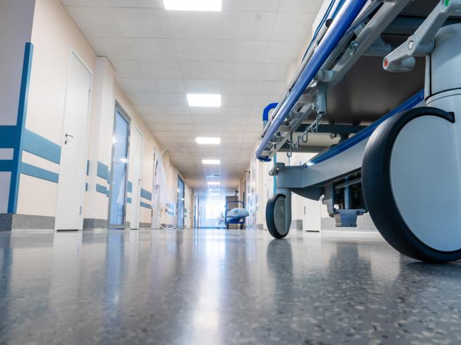 Hospital corridor