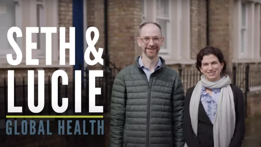 Lucie Cluver and Seth Flaxman