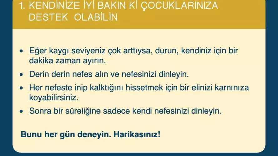 Parenting for Lifelong Health - tips in Turkish