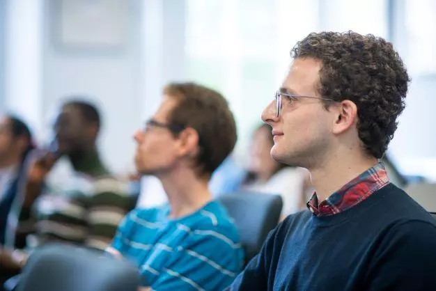 DSPI students at a lecture at Barnett House